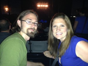 Together at Depeche Mode in Chicago, August 2013